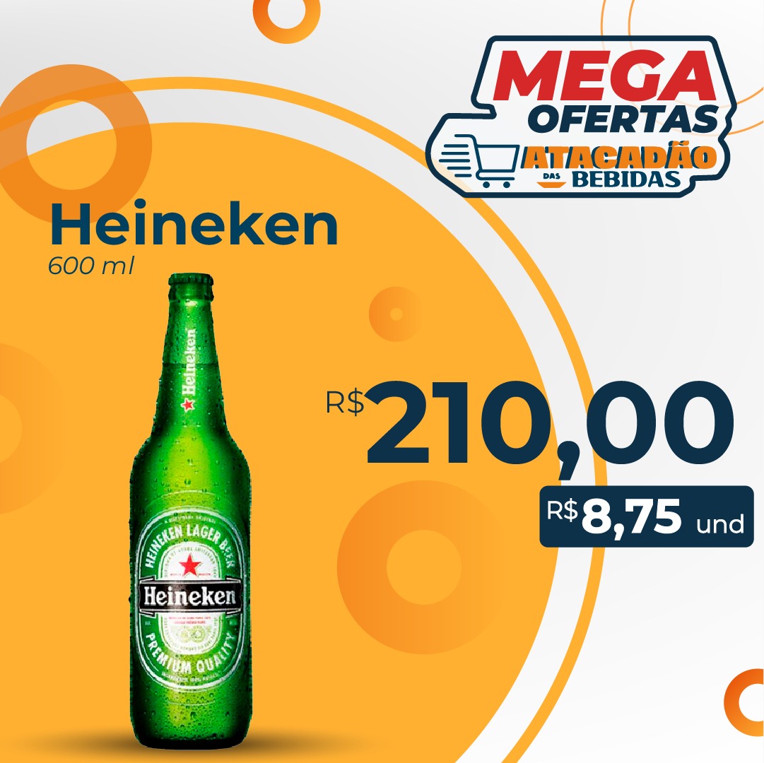 Cerveja Heineken 600ml